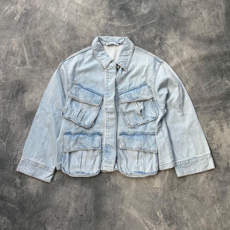 DENIM JACKET TRUCKER DENIM