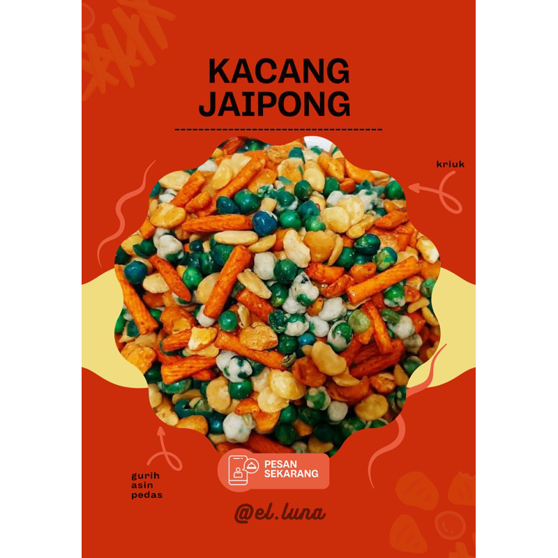 

KACANG JAIPONG MIX / kacang koro mix