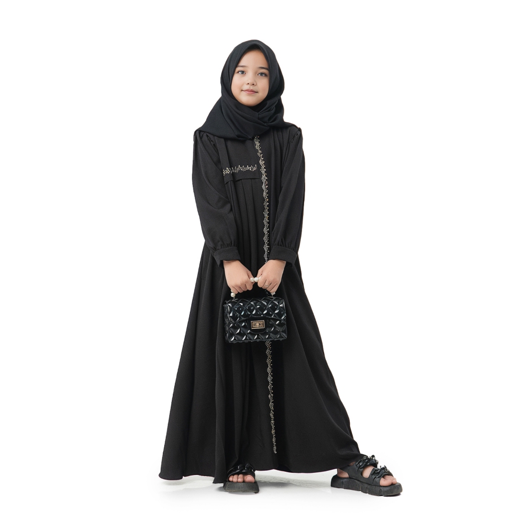 Camila Kids Gamis Anak Muslim Perempuan Busana Muslim Wanita Usia 5TH Sampai 12TH Baju Sekolah Agama