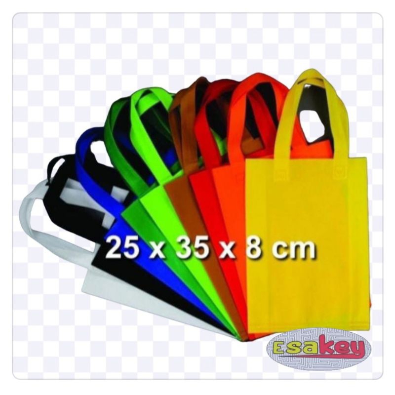 

(Lusinan) Goodie Bag Premium HLS 35x25 (75gsm)
