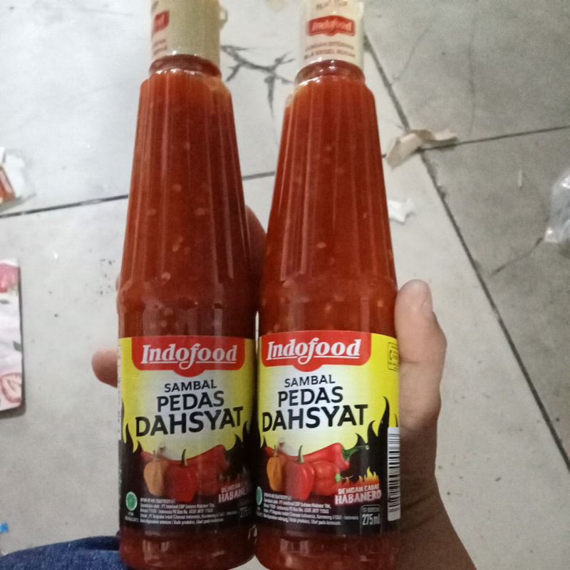 

INDOFOOD SAMBAL PEDAS DAHSYAT 275ML