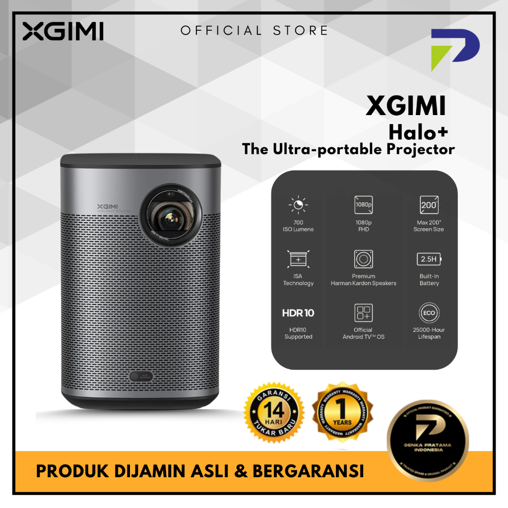 XGimi Halo+ Ultra-Portable Projector