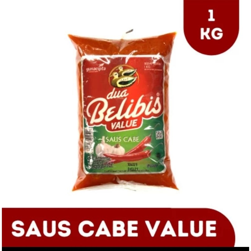 

DUA Belibis Saus Cabe VAlvu 1kg