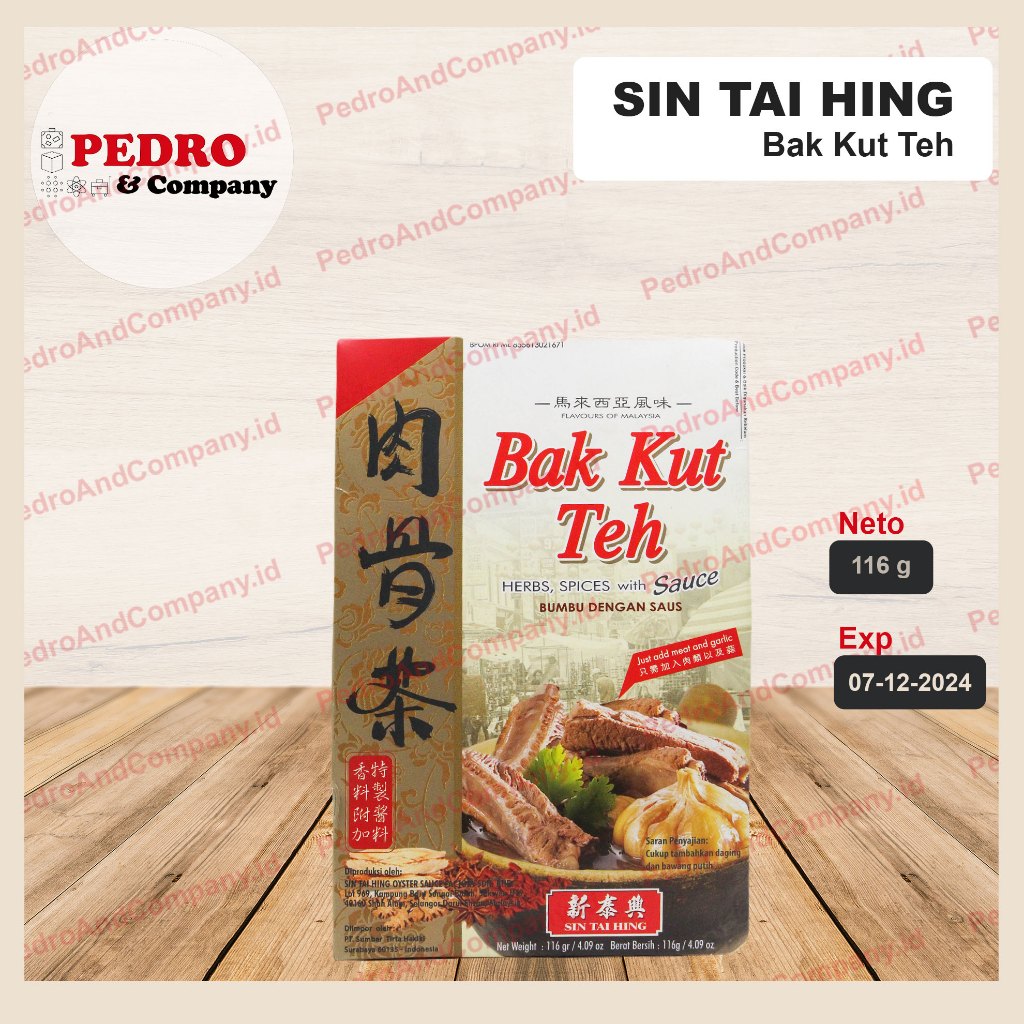 

Sin Tai Hing Bak kut teh bumbu (116 gr) - instant soup spice bakkutteh bak khut tea