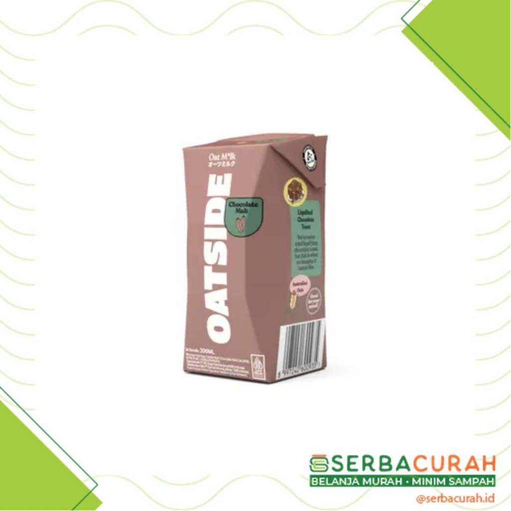 

Oatside Oat Milk Chocolate Malt | with Straw | 200 ml