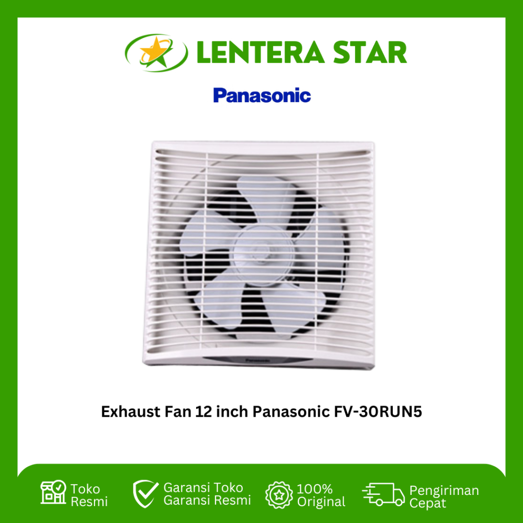 Exhaust Fan 12 inch Panasonic FV-30RUN5 FV-30RUN5 30 RUN