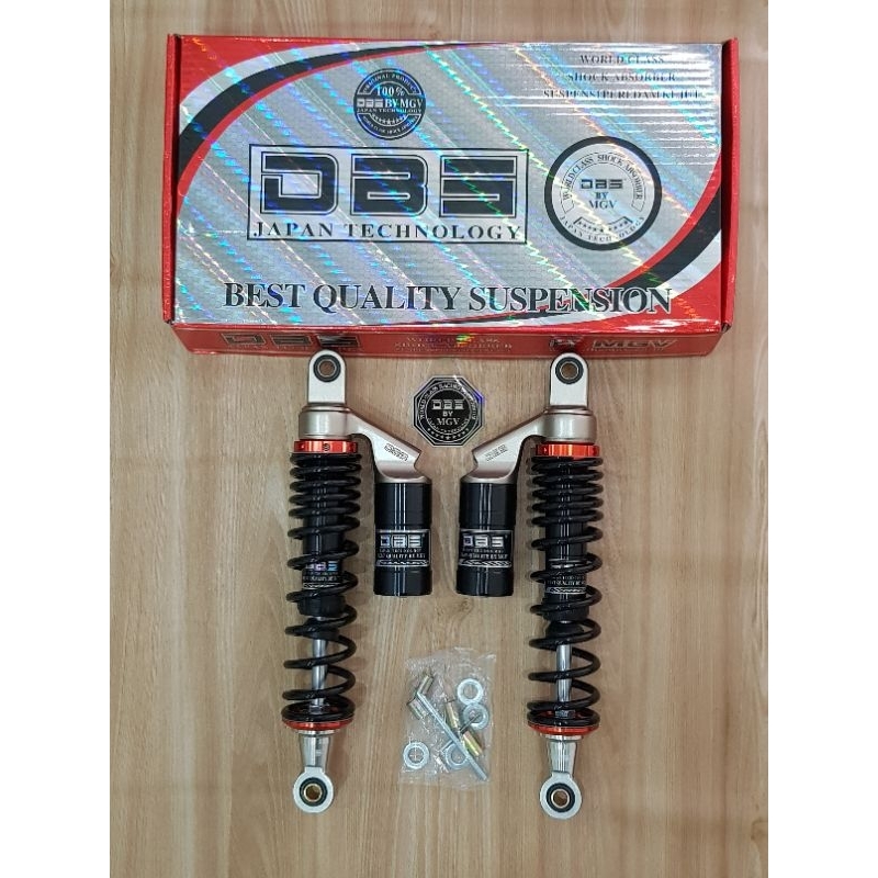 Shock breaker Shock Tabung DBS 8999 340mm Supra125 Supra lama Supra fit Original Stelan preload