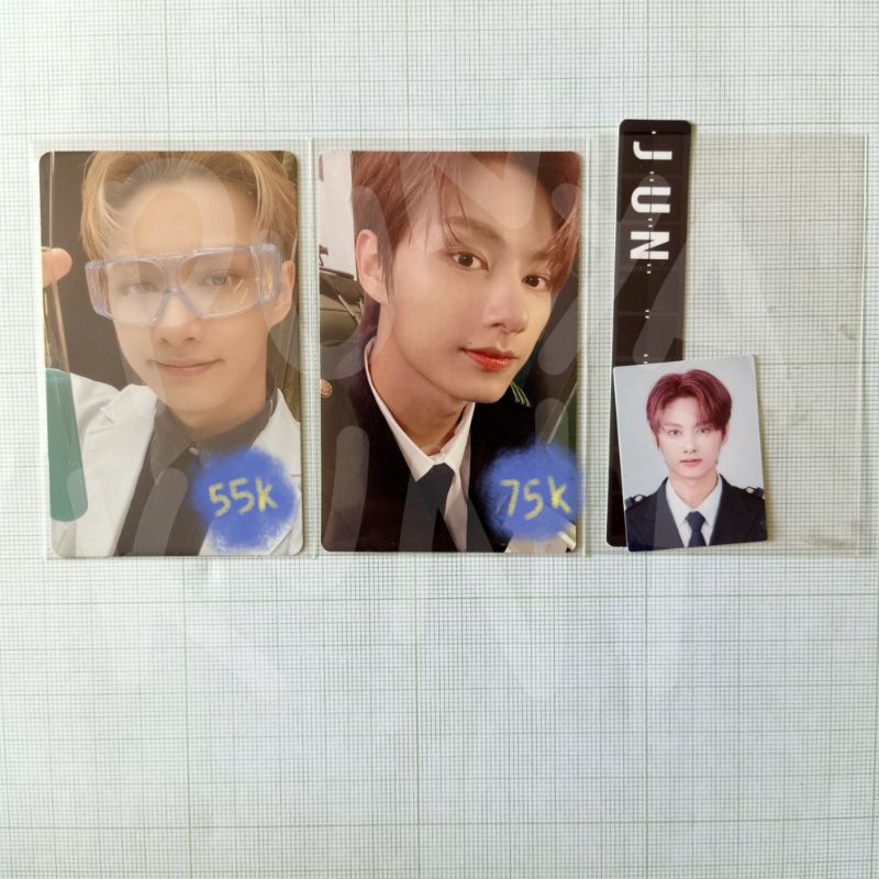 pc photocard svt seventeen jun pilot jun kimia booked