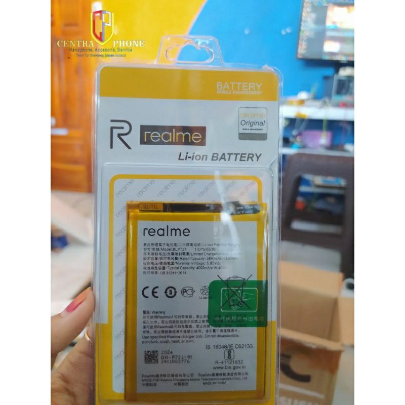 BATRE BATREI BATERAI REALME C2/BLP721 ORI 99%