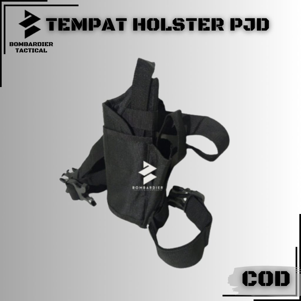 HOLSTER PJD/SARUNG PISTOL PAHA/TEMPAT PISTOL PJD/HOLSTER PAHA UNIVERSAL