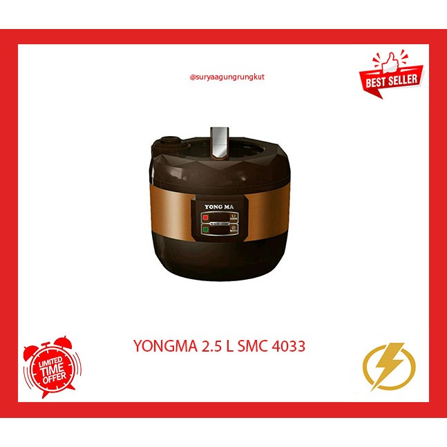 MAGIC COM YONGMA 2.5 LITER - YMC 4033