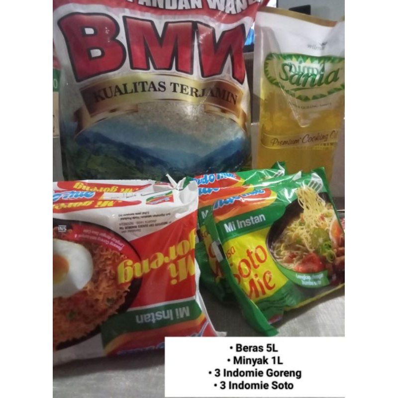 

Paket Sembako Murah Beras 5 LITER Full