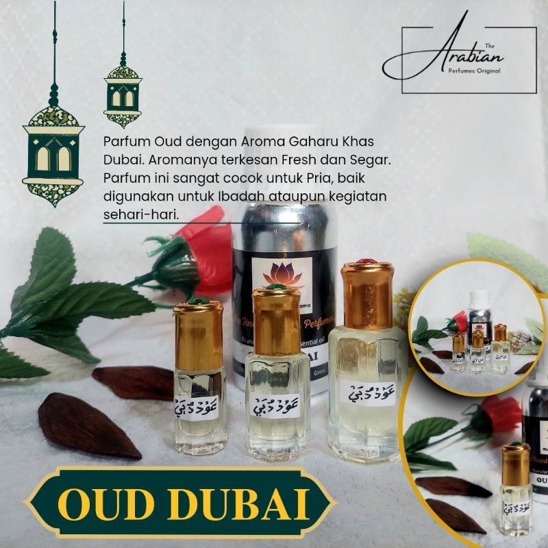 Parfum Oud Dubai Aroma Gaharu Dubai 100% Bibit Murni