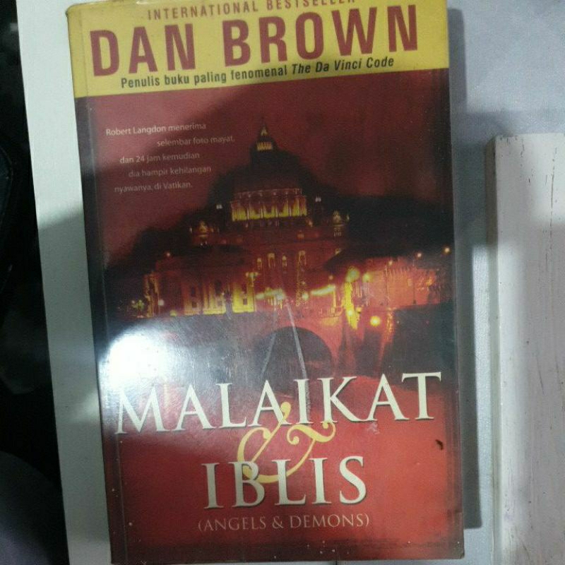dan brown malaikat dan iblis