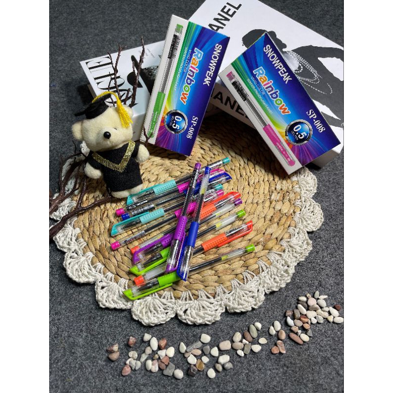 

Snowpeak sp 008 isi 12 snowpeak pena gel pena gel pena menulis pena minyak pena awet tidak luber pena anak sekolah