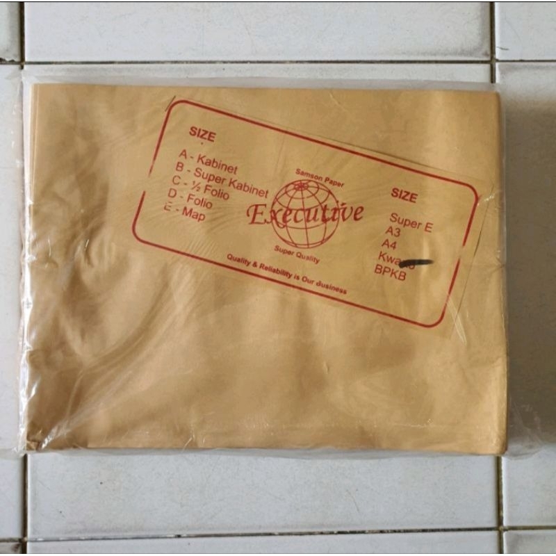 

Amplop Coklat / Samson Quarto Executive