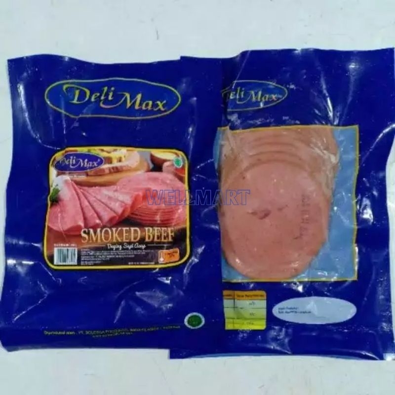 

Delimax Smoke Beef 200gr Isi 10 Pcs Daging Sapi Asap Smoked Beef