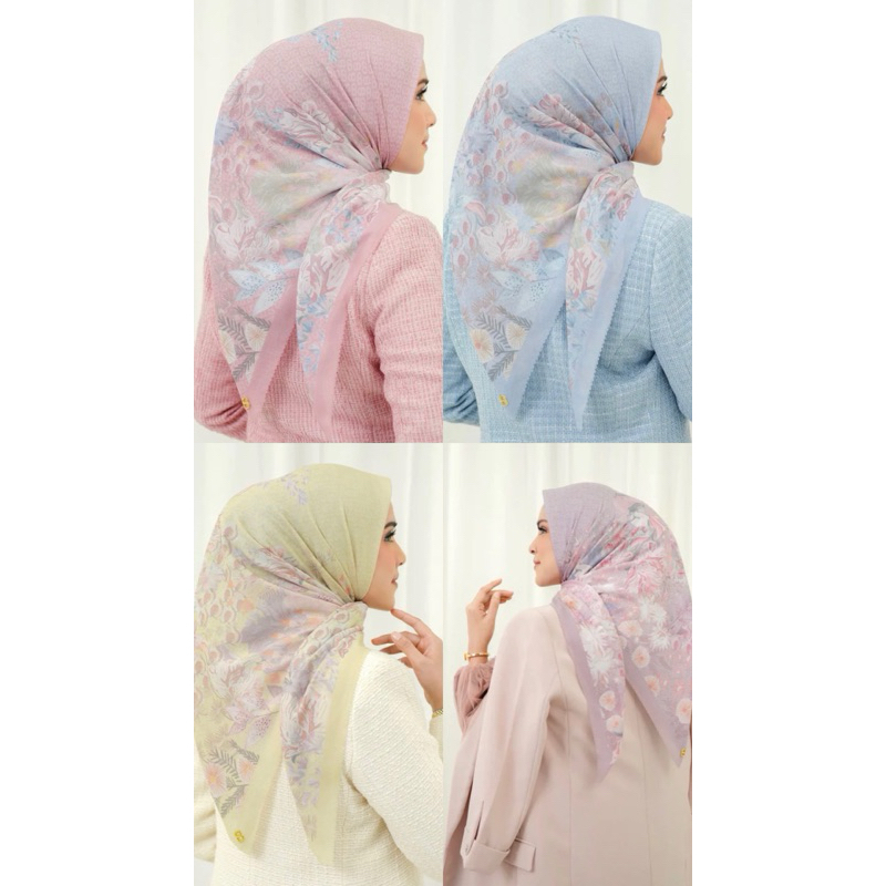 Paket usaha hijab voal motif premium 10pcs