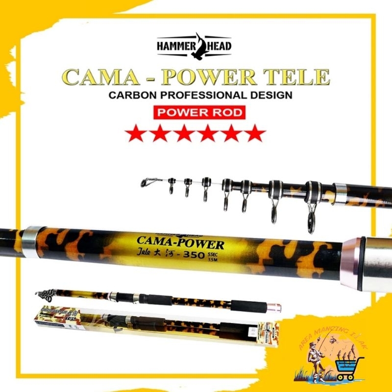 Joran HAMMERHEAD CAMA POWER TELE Antena Carbon