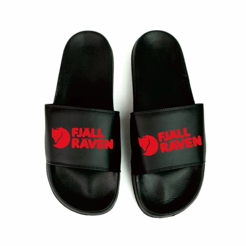 sendal fjall raven outdoor slip on pendaki gunung hiking Sandal Slide Pria Wanita Sandal Slop Polos 