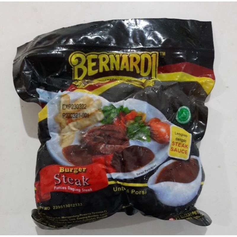 

BERNARDI STEAK BURGER 320Gram