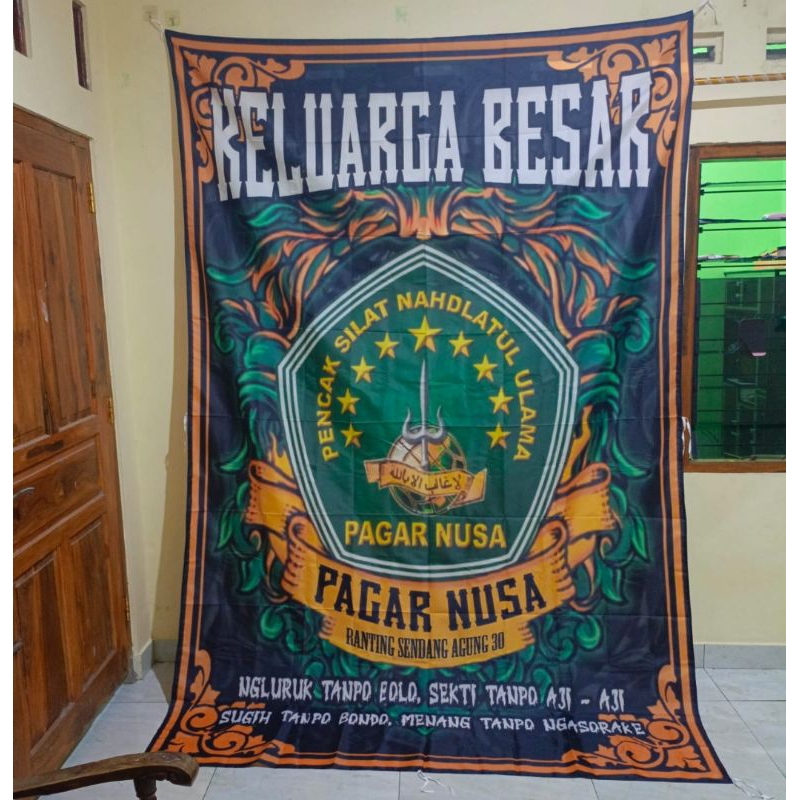 BENDERA FULL PRINTING PAGAR NUSA