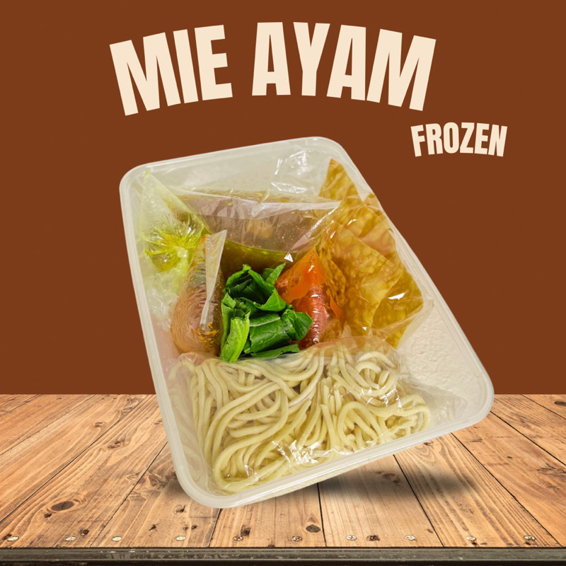 

Mie Ayam Frozen Homemade Halal