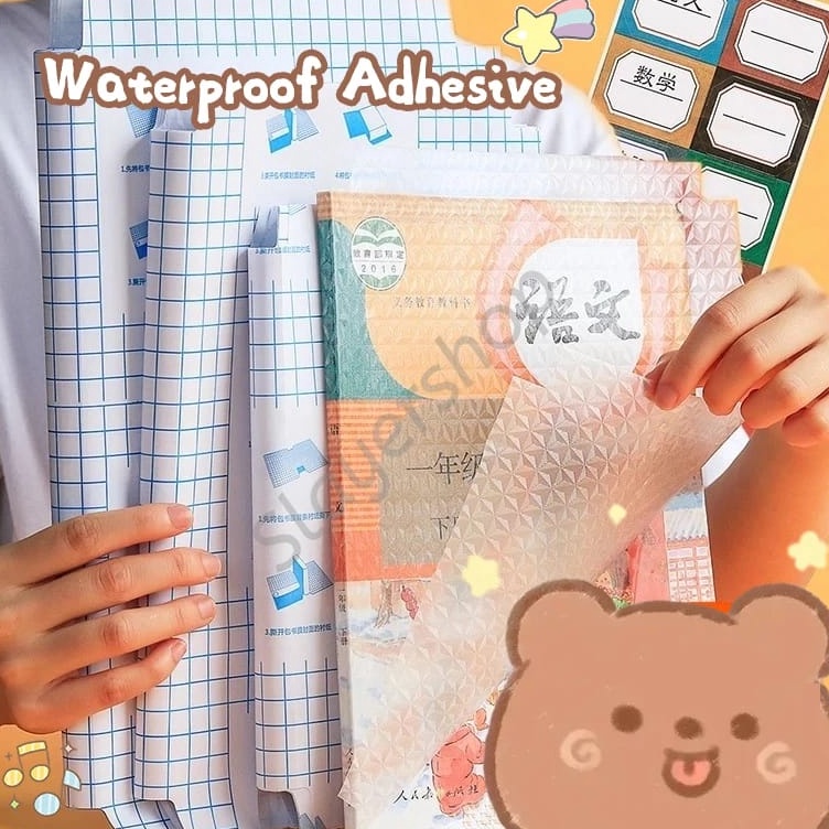 

Kejar Surprise AGS Sampul Buku Sticker PVC 1 Lembar Buku Pelajaran Anak Sekolah Anti Air