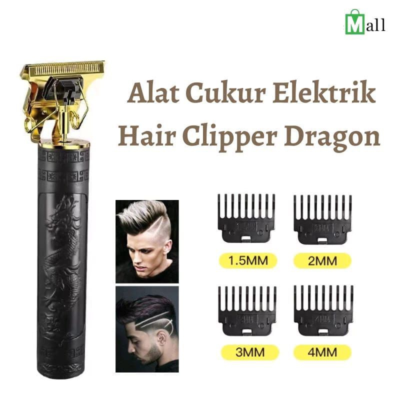 MS - Alat cukur rambut elektrik/Alat salon pemotong rambut/Cukuran rambut kumis