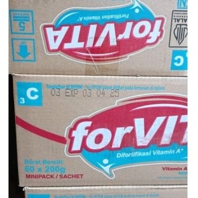 

Forvita 200gr 1 Dus x 60 / Margarin serbaguna