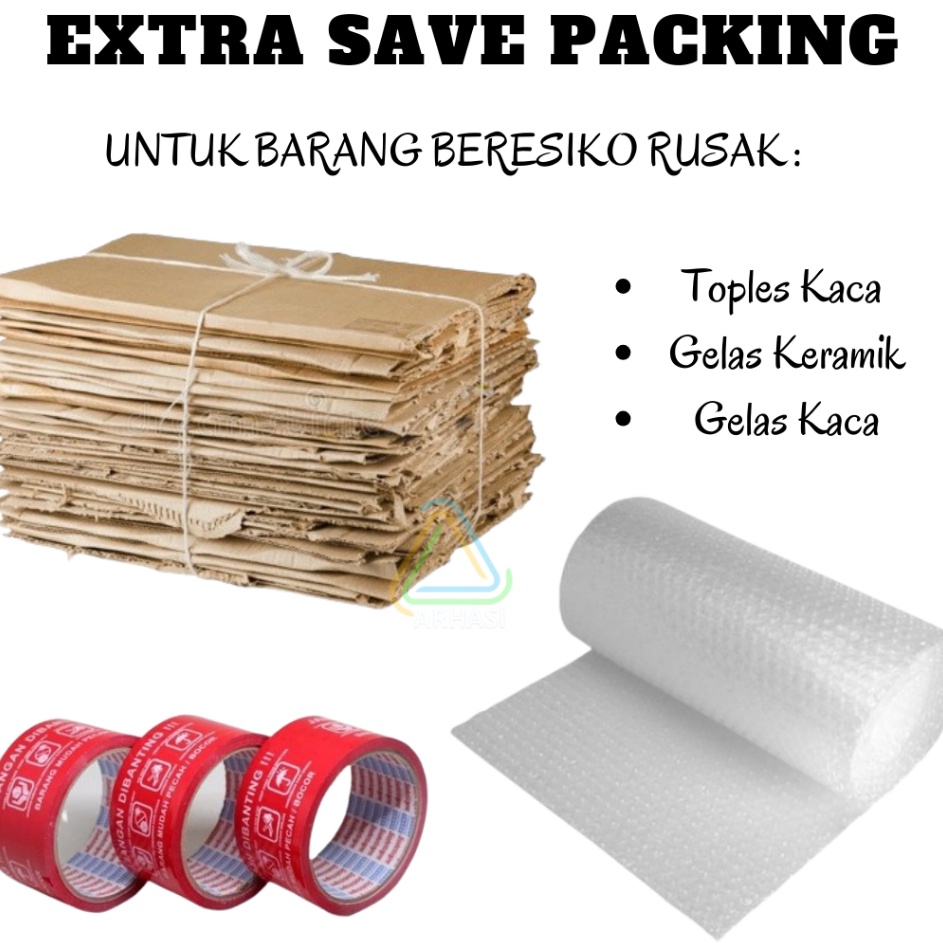 

Produk Trending Extra Safe Packing Bubble Wrap Kardus Stiker Fragile MOHON BACA DESKRIPSI DENGAN TELITI