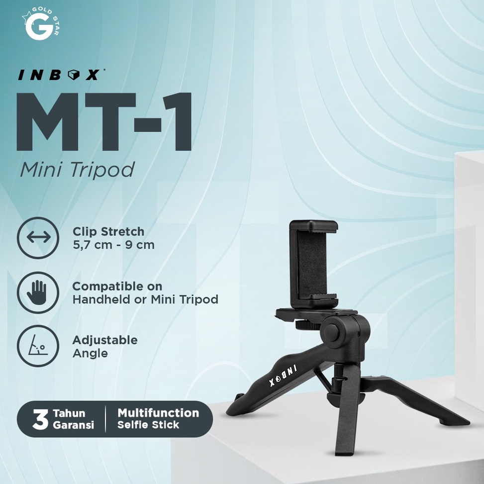 Pro sale Inbox MT1 Mini Tripod  Holder  Tongsis Stabilizer Vlog Smartphone Action Cam GoPro Handle C