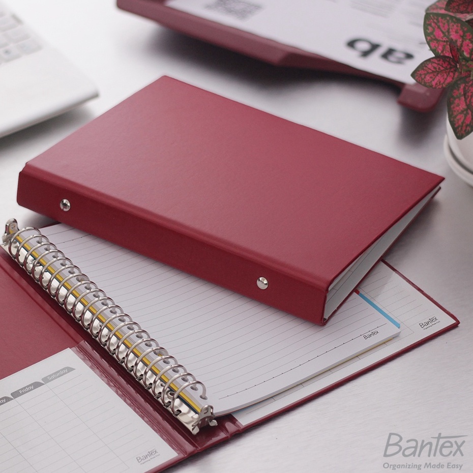

Super Istimewa Bantex Binder Note A5 2 Ring Besi Loose Leaf Multiring Binder Maroon 1324 14