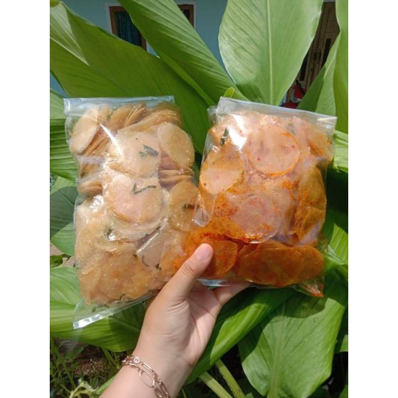 

Kripca Keripik Kaca Pedas Isi 500gram
