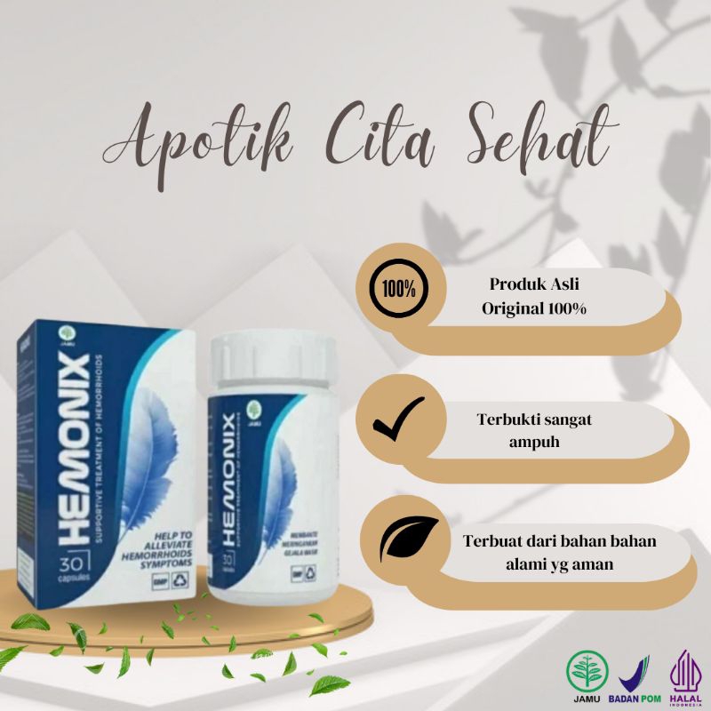 HEMONIX OBAT WASIR OBAT ATASI AMBIEN AMBIEN SEMBELIT AMPUH ASLI ORIGINAL
