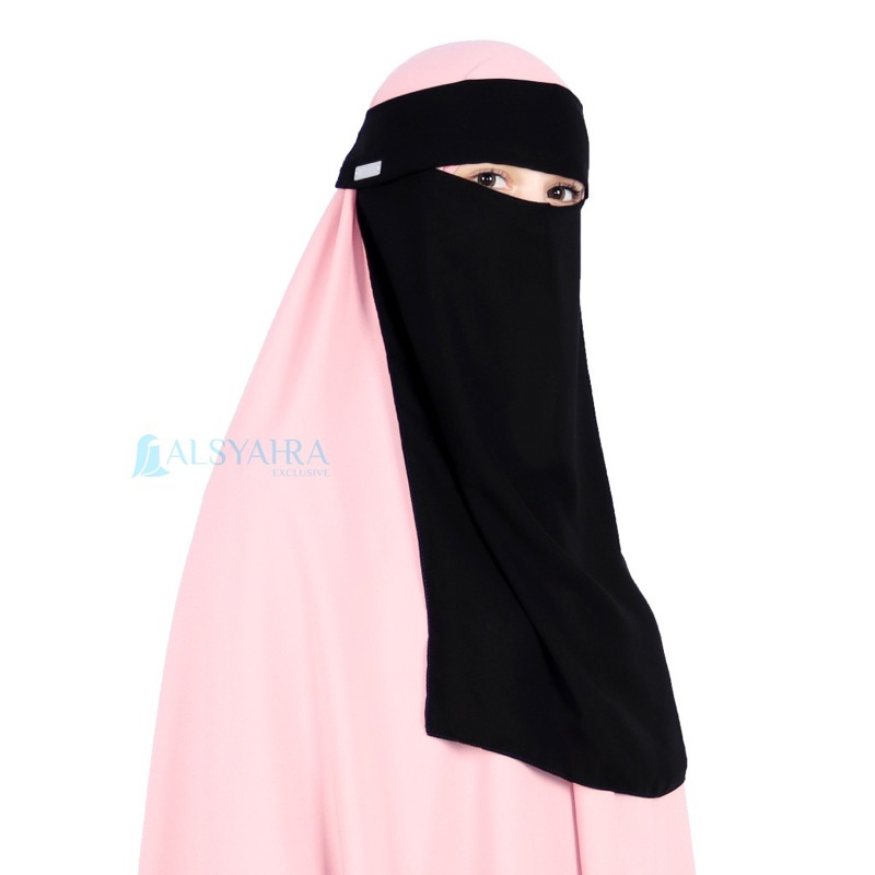 Niqab Cadar bandana poni alsyahra