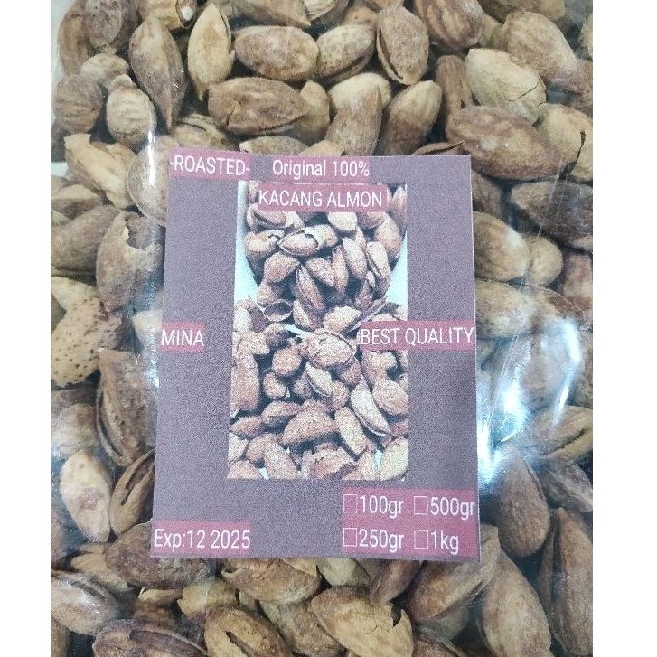 

Kacang Almond Susu Best Quality 500 gram