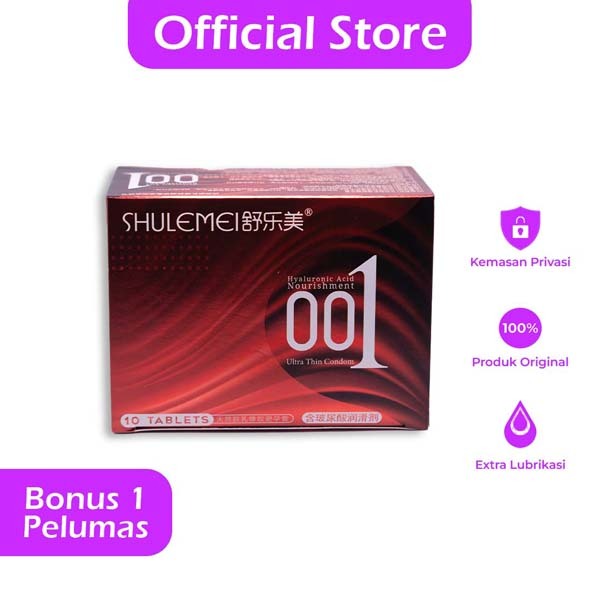 KONDOM 001 ORIGINAL JEPANG TERTIPIS - PRIVASI TERJAGA