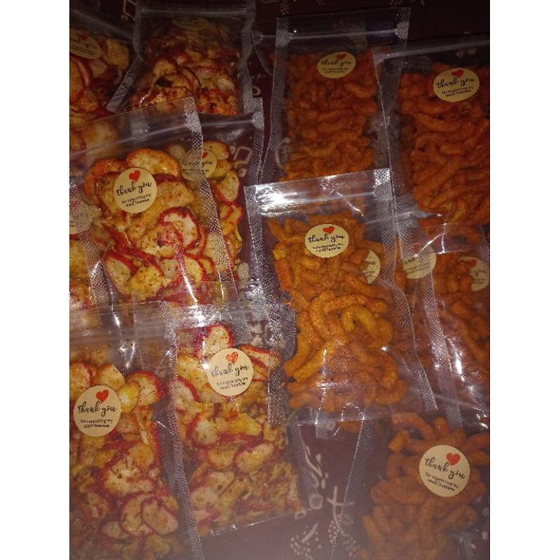 

Basreng pedas daun jeruk