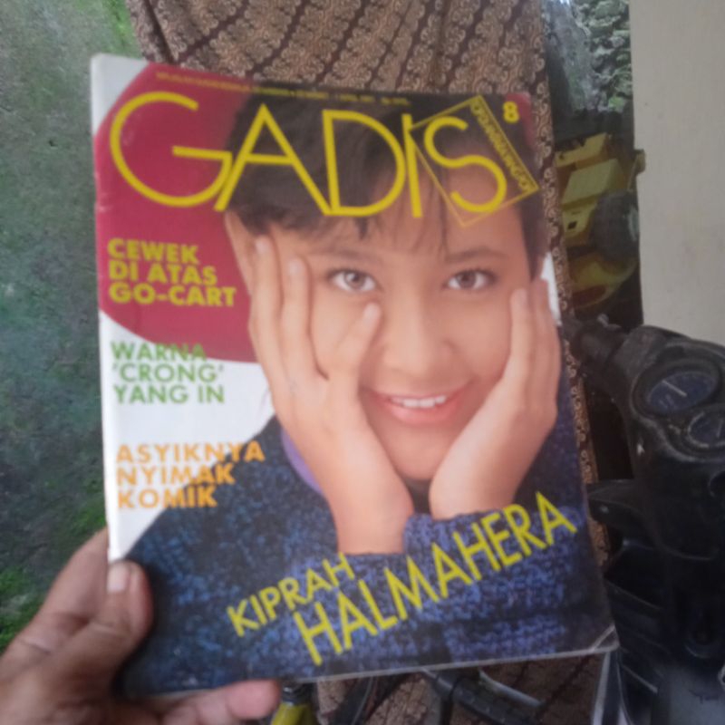 majalah gadis jadul tahun 1991 Asyiknya nyimak Komik kiprah Halmahera