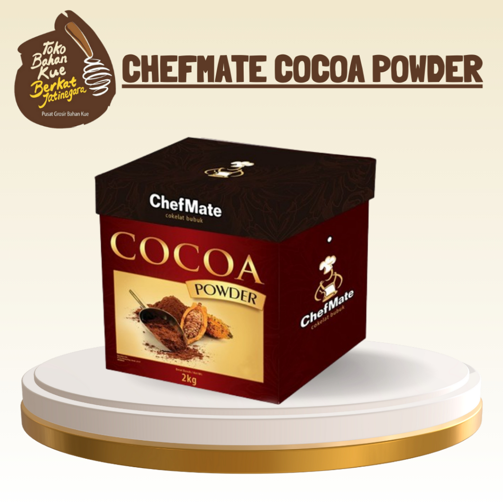 

CHEFMATE COCOA POWDER 2KG / COCO POWDER/ COKLAT BUBUK