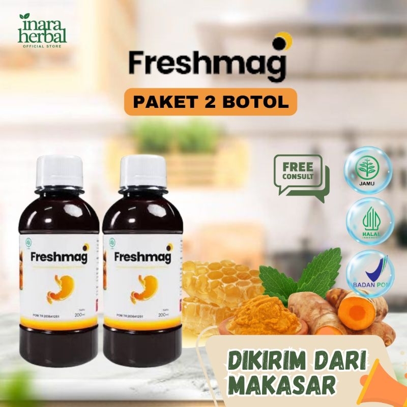 

PAKET 2 BOTOL MADU FRESHMAG MADU HUTAN ASLI - Madu herbal bantu atasi masalah magh gerd dan asam lambung tinggi original 100% distributor resmi langsung dikirim dari makassar