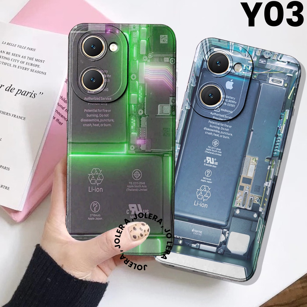 Softcase Untuk Vivo Y03 2024 Terbaru - Casing Handphone - Vivo y03 - Softcase Procamera - Pelindung 