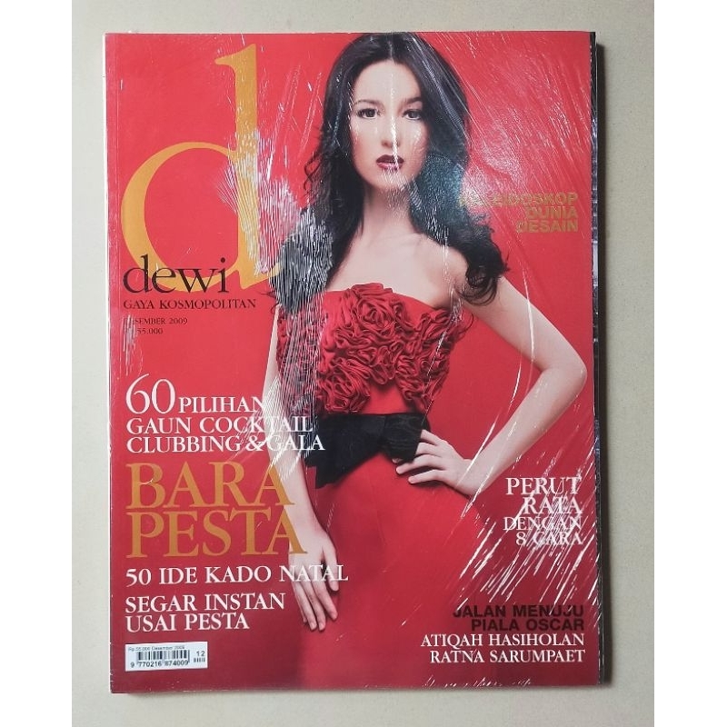 Majalah DEWI Desember 2009 : Cover Julie Estelle / new segel