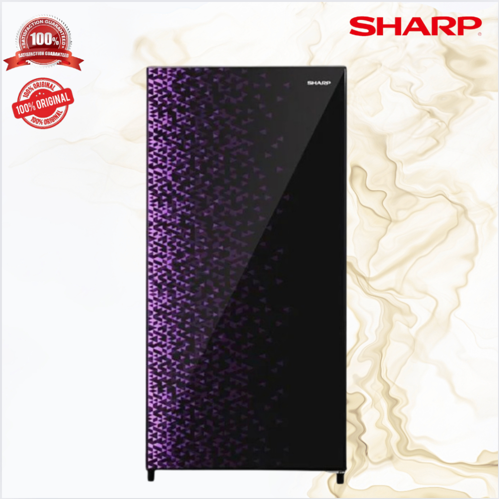 KULKAS 1 PINTU SHARP SJX195MGGB 128L/SJX-195-MGGB/SJX-195MGGB/SJX 195 MGGB/ORIGINAL BERGARANSI RESMI