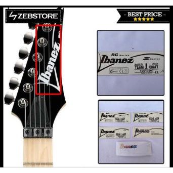 Stiker Sticker Decal Gitar Headstock Ibanez