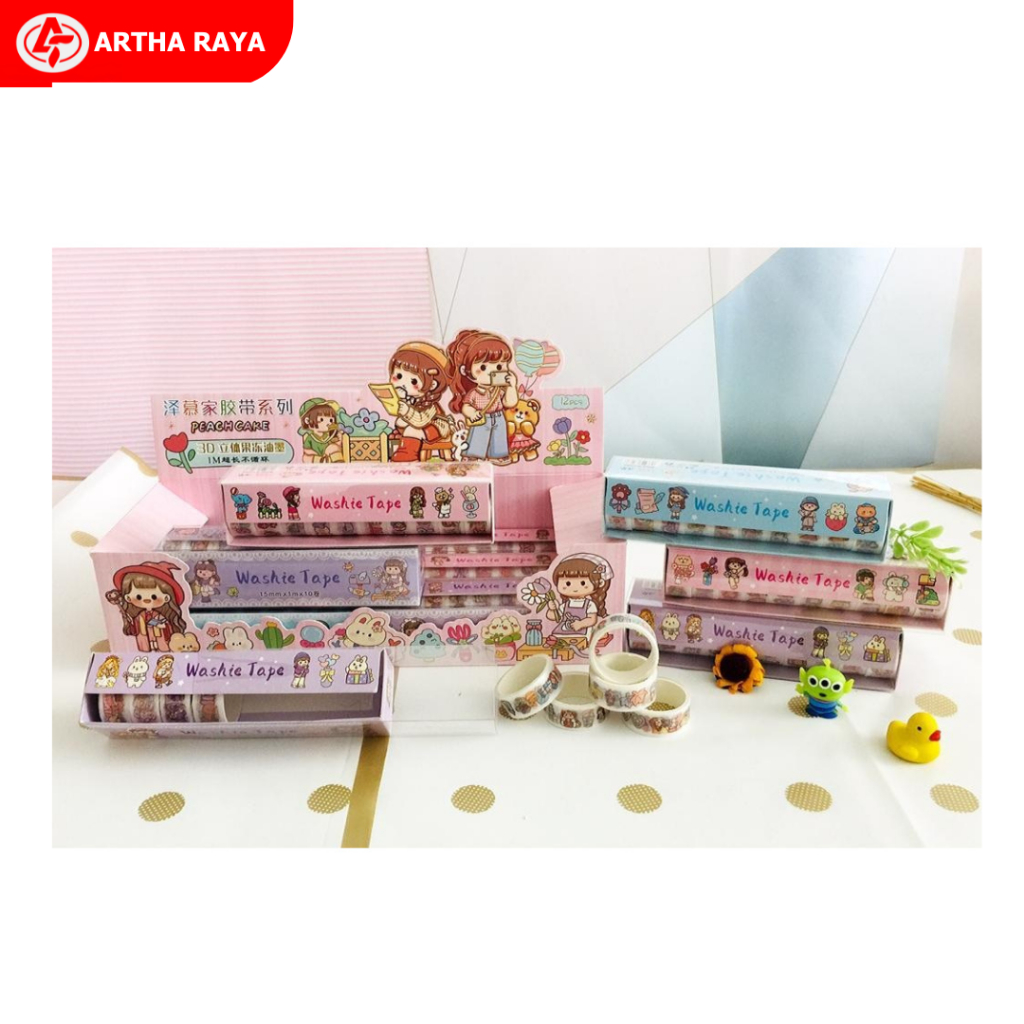 

Washi Tape Roll/Isolasi Selotip gambar Sanrio