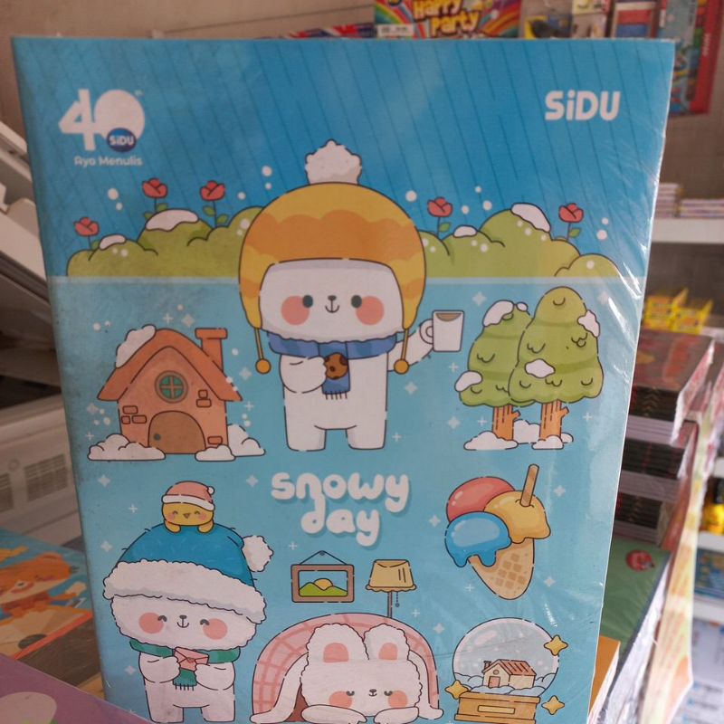 

Buku Tulis SiDU 58 38 Lembar (1 Pack isi 10 Buku)