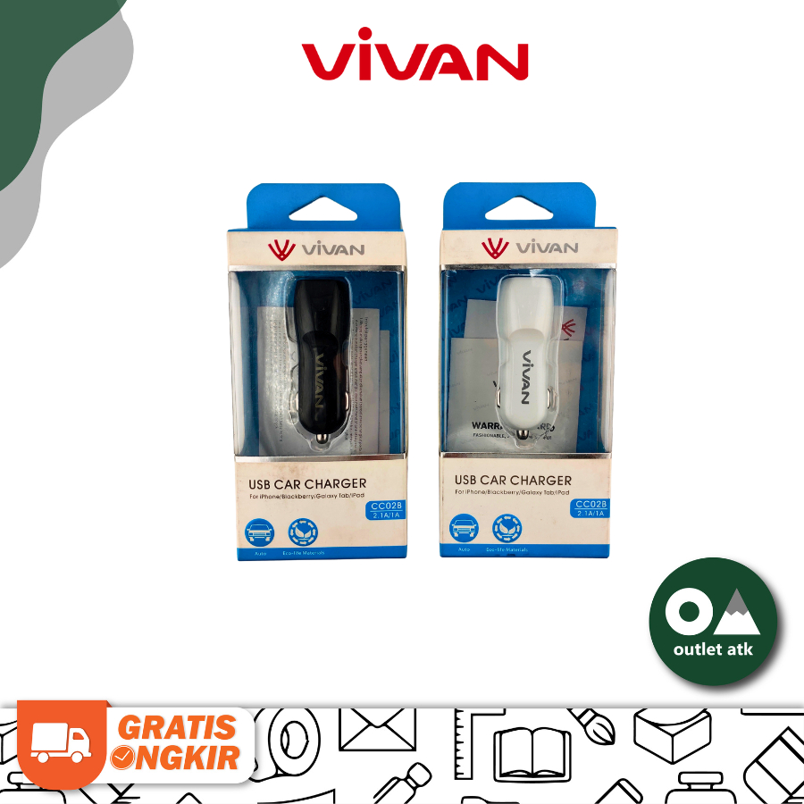 Vivan Usb Car Charger Mobil