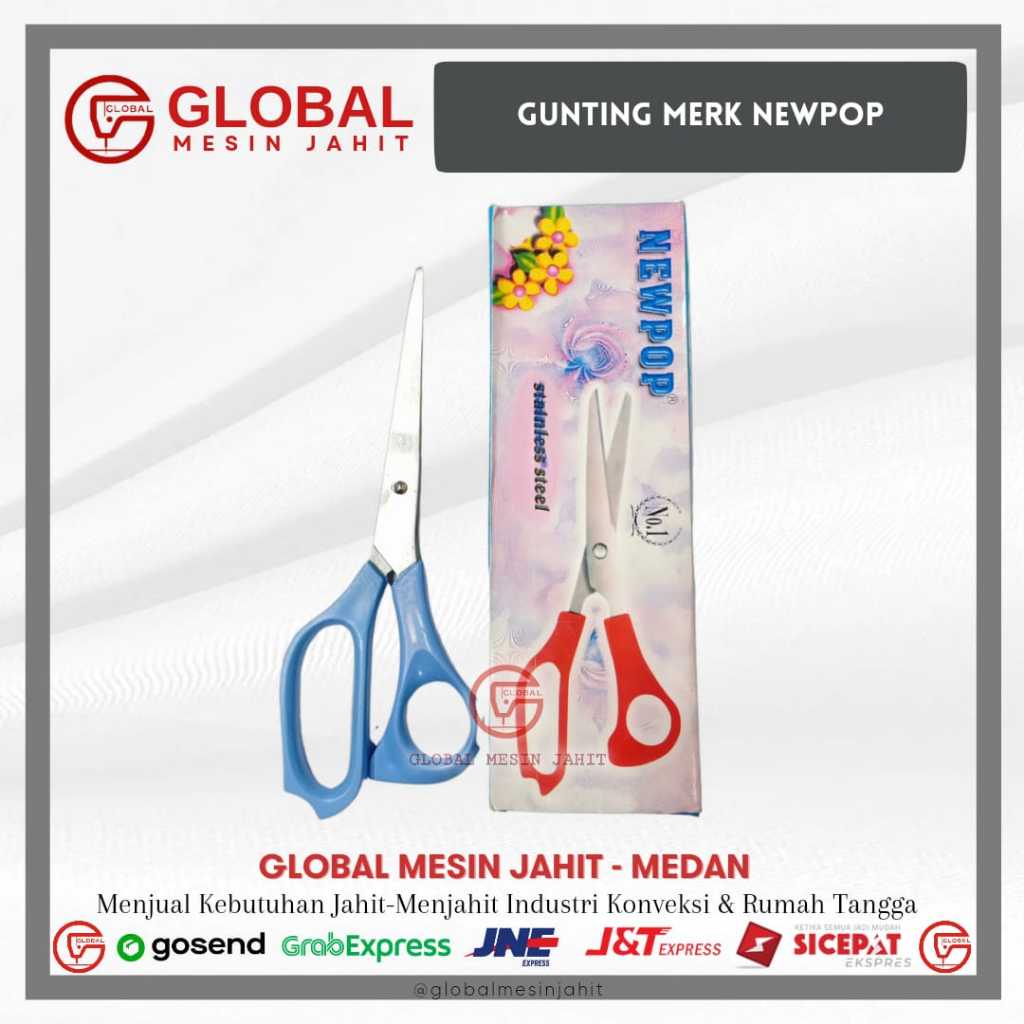 

Gunting Kain / Bahan / Gunting Shear Merk NEWPOP